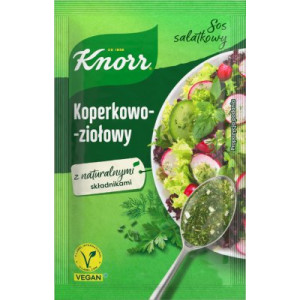 KNORR SOS SALATKOWY KOPERKOWO ZIOLOWY 9G