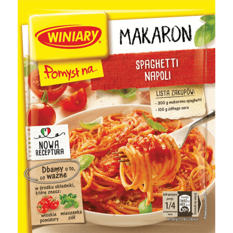 WINIARY POMYSL NA SPAGHETTI NAPOLI 47G