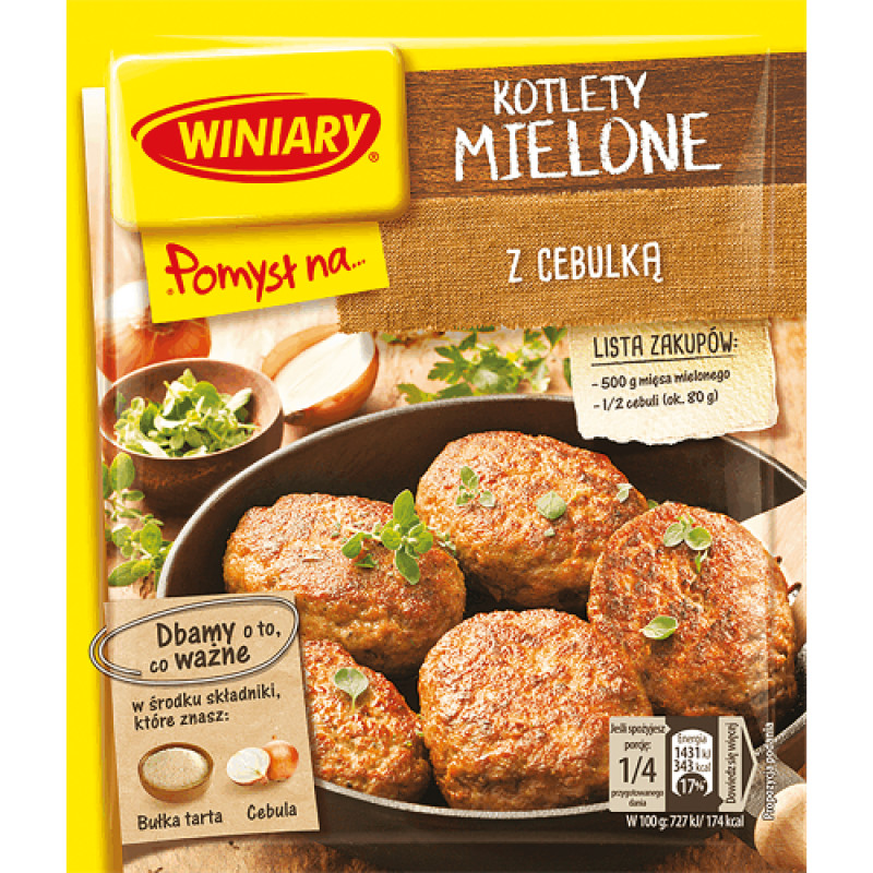 WINIARY POMYSL NA KOTLETY MIELONE 69G