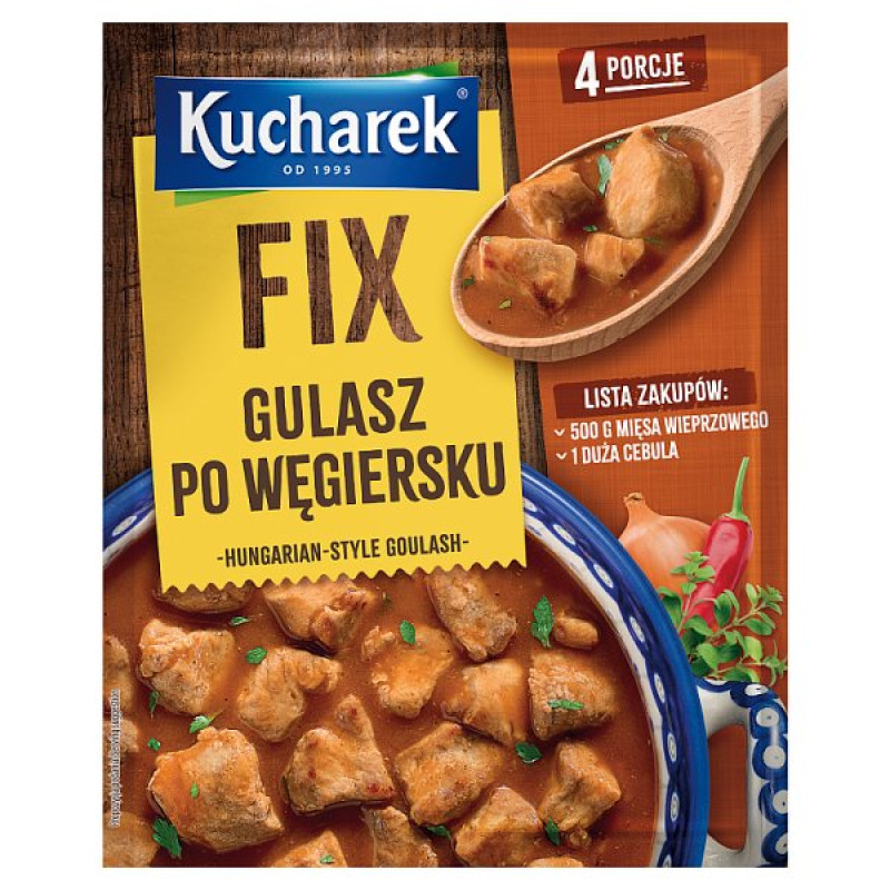 KUCHAREK FIX GULASZ WEGIERSKI 46G