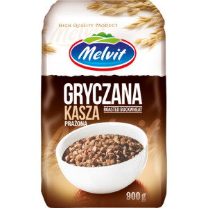 MELVIT KASZA GRYCZANA PRAZONA 900G