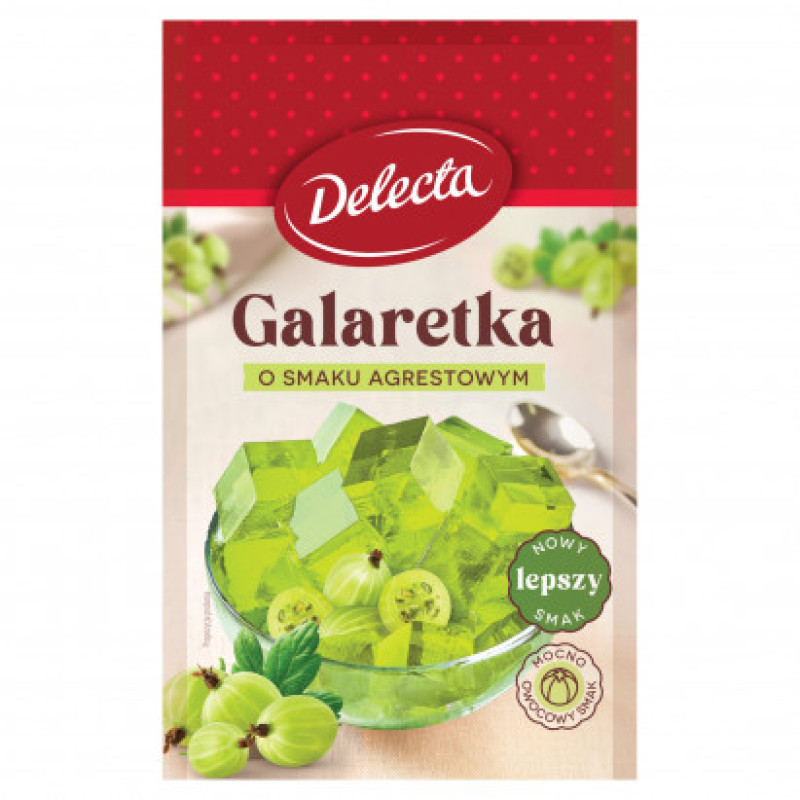 DELECTA GOOSEBERRY JELLY 70G