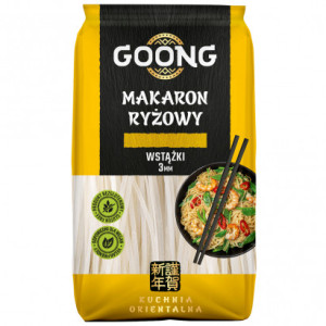 GOONG MAKARON RYZOWY WSTAZKI 3MM 200G
