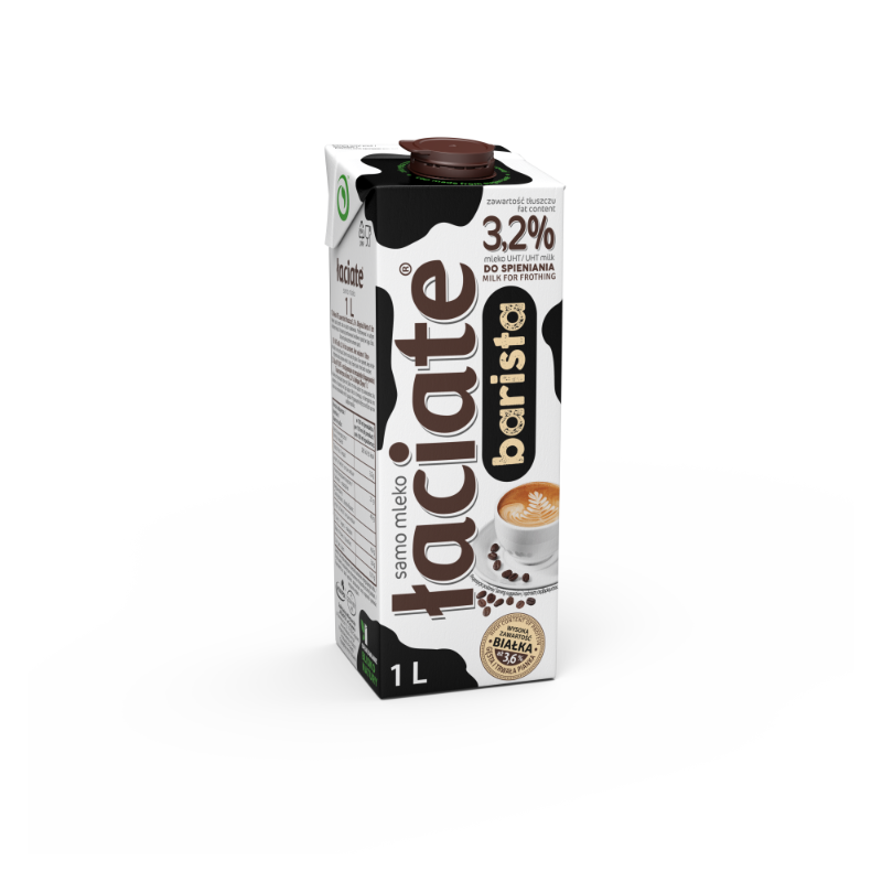 MLEKPOL MLEKO UHT LACIATE BARISTA 3.2% 1L kasztelan bedford polski sklep uk invellis online onlybio neboa ziaja