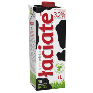 MLEKPOL MLEKO UHT LACIATE 3.2% 1L kasztelan bedford polski sklep uk invellis online onlybio neboa ziaja