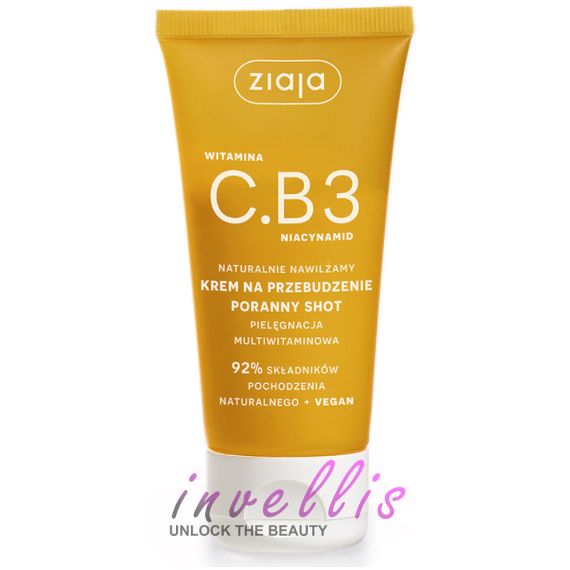 ZIAJA WAKE-UP FACE CREAM WITH VITAMIN C AND B3 NIACINAMIDE 30ML