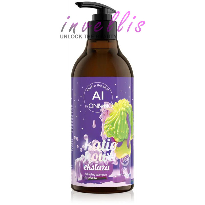 ONLYBIO GENTLE SHAMPOO AI CATIONIC ECSTASY 400ML