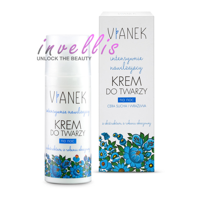 VIANEK INTENSYWNIE NAWILZAJACY KREM DO TWARZY NA NOC 50ML