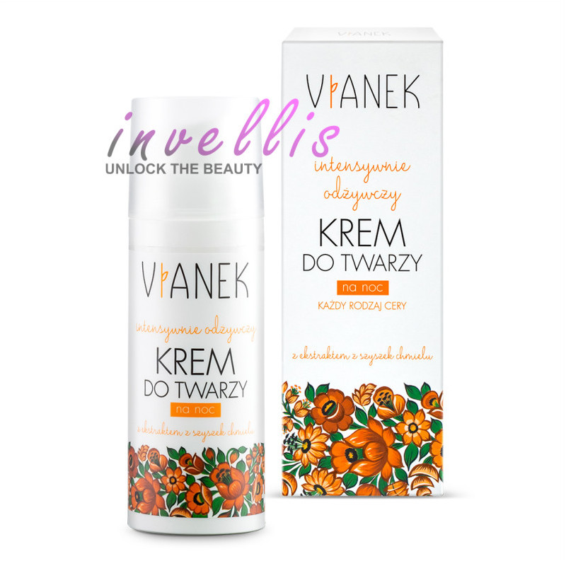 VIANEK INTENSYWNIE ODZYWCZY KREM DO TWARZY NA NOC 50ML