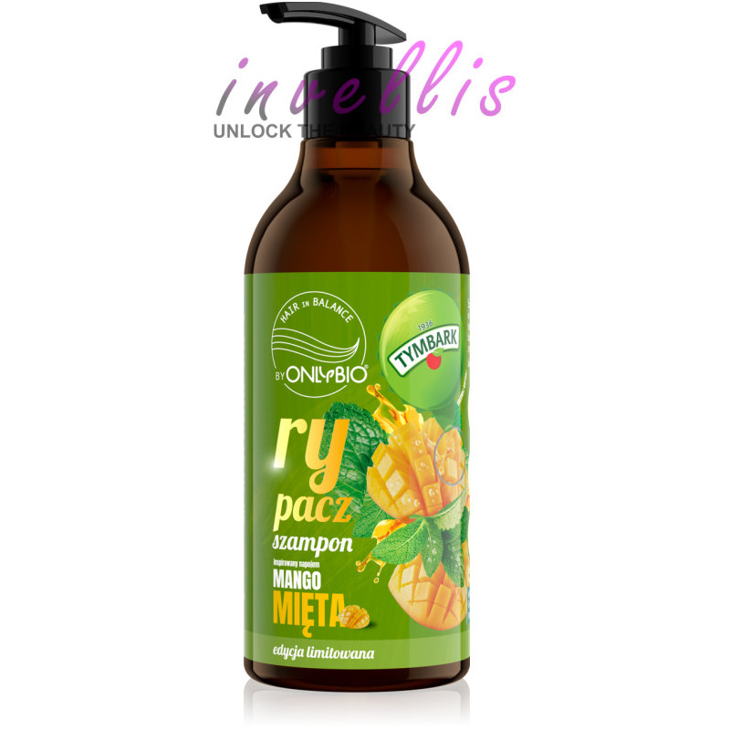 ONLYBIO SZAMPON RYPACZ MANGO MIETA 400ML
