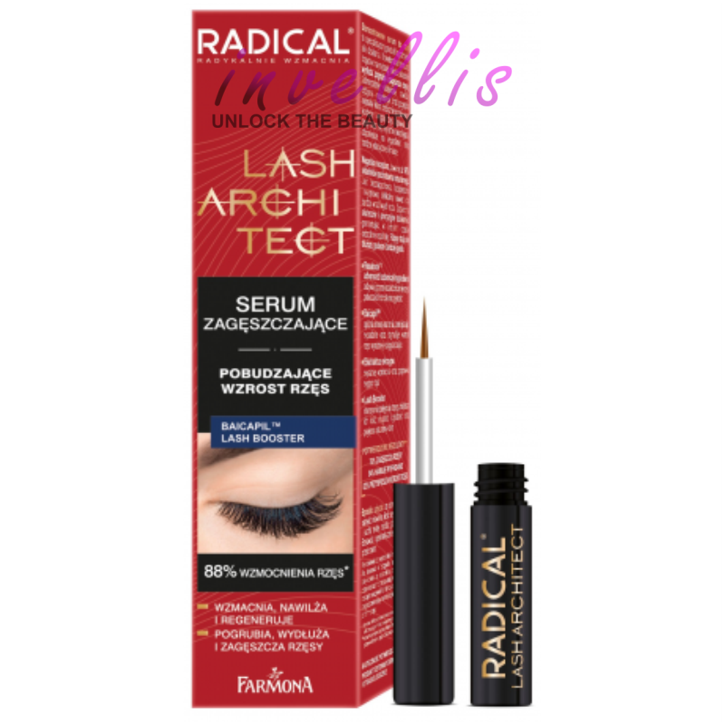 RADICAL LASH ARCHITECT SERUM ZAGESZCZAJACE I POBUDZAJACE WZROST RZES 5ML