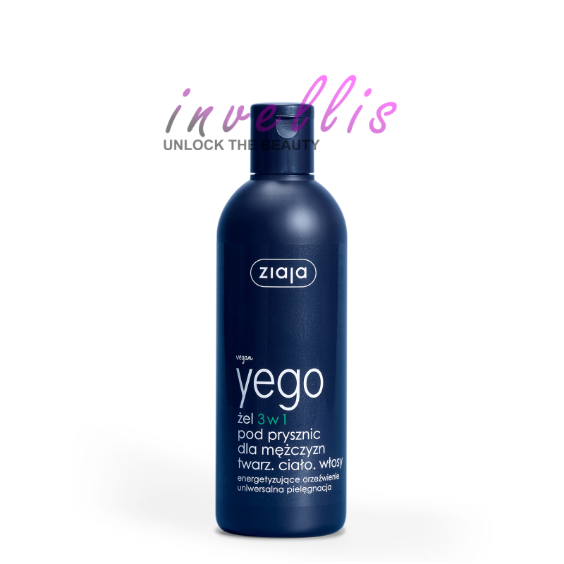 ZIAJA YEGO ZEL 3W1 POD PRYSZNIC DLA MEZCZYZN 300ML