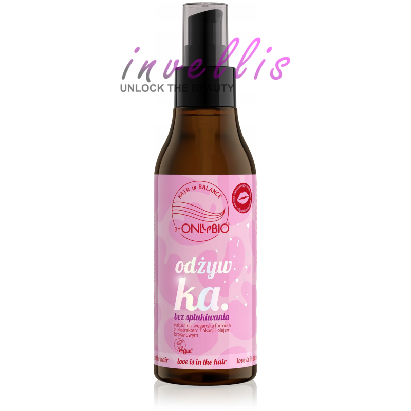 ONLYBIO LOVE IS IN THE HAIR ODZYWKA BEZ SPLUKIWANIA 150ML