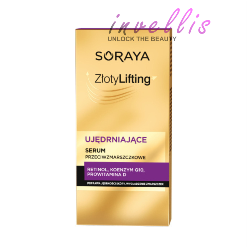 SORAYA SERUM ZLOTY LIFTING UJEDRNIAJACE SERUM PRZECIWZMARSZCZKOWE 30ML
