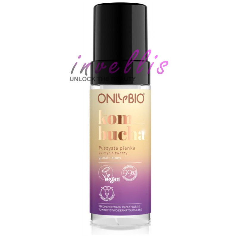 ONLYBIO PIANKA DO MYCIA TWARZY KOMBUCHA 150ML