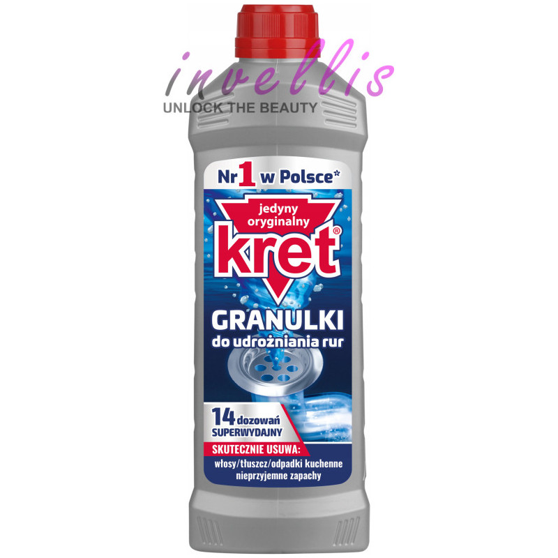 KRET DRAIN CLEANER GRANULES 560G