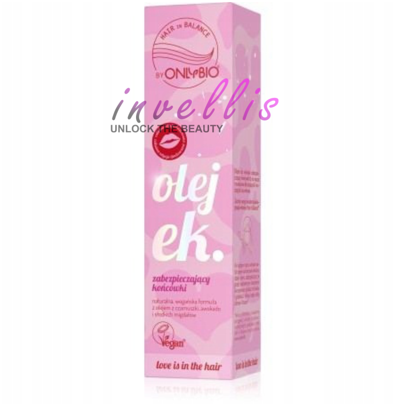 ONLYBIO LOVE IS IN THE HAIR OLEJEK ZABEZPIECZAJACY KONCOWKI 80ML