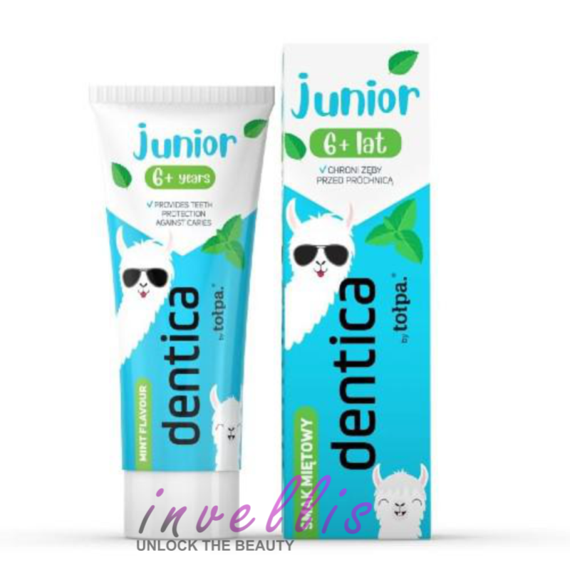 TOLPA DENTICA PASTA DO ZEBOW JUNIOR 6+ LAT MIETOWA 50ML