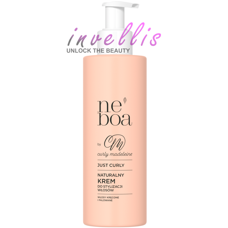 NEBOA BY CM JUST CURLY NATURALNY KREM DO STYLIZACJI WLOSOW WLOSY KRECONE I FALOWANE 175ML