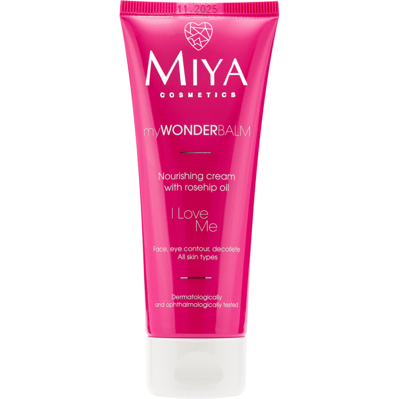 MIYA MY WONDER BALM KREM DO TWARZY I LOVE ME ODZYWCZY Z WODA ROZANA 75ML