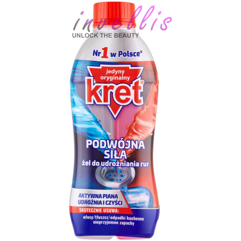 GLOBAL PIPE UNCLOGGING GEL KRET DOUBLE STRENGTH 700G
