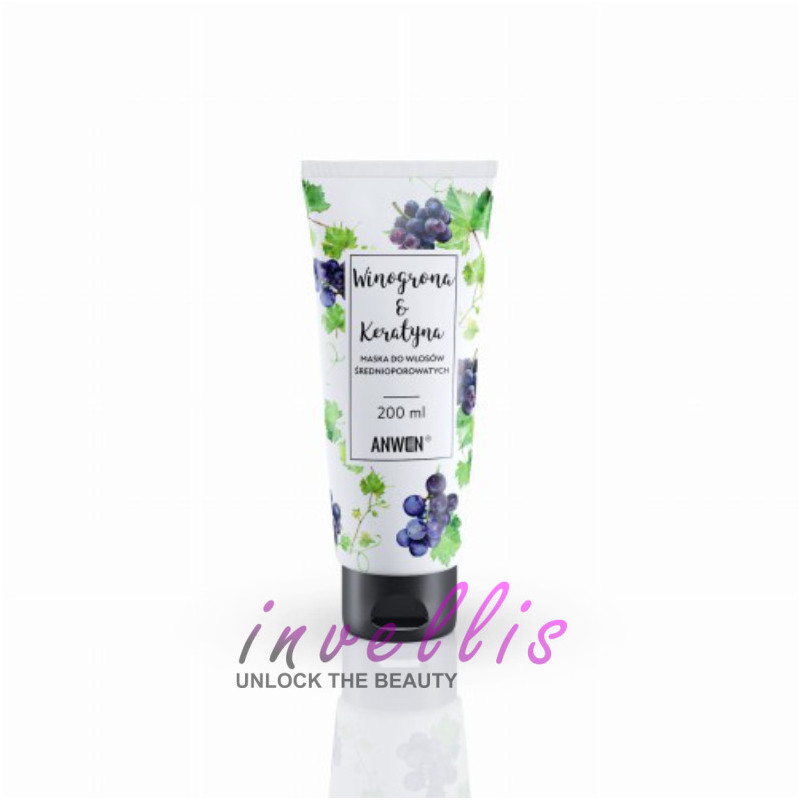 ANWEN HAIR MASK GRAPES AND KERATIN 200ML