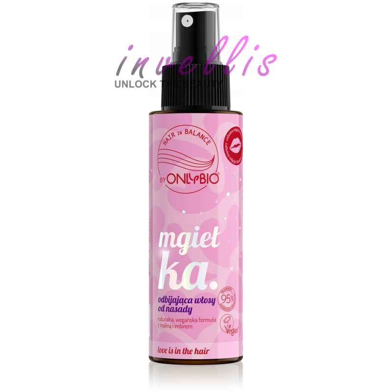 ONLYBIO LOVE IS IN THE HAIR MGIELKA ODBIJAJACA WLOSY OD NASADY 100ML