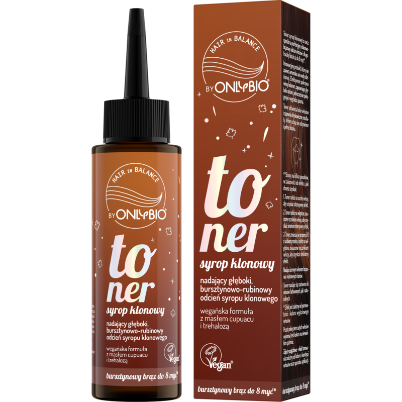 ONLYBIO TONER SYROP KLONOWY 100ML