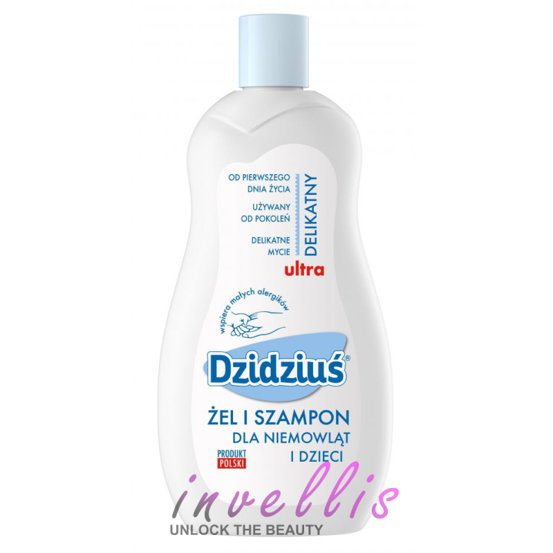 DZIDZIUS GEL AND SHAMPOO FOR CHILDREN AND INFANTS 500ML