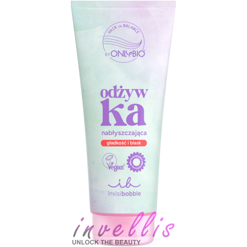 ONLYBIO INVISIBOBBLE HAIR IN BALANCE ODZYWKA NABLYSZCZAJACA 200ML