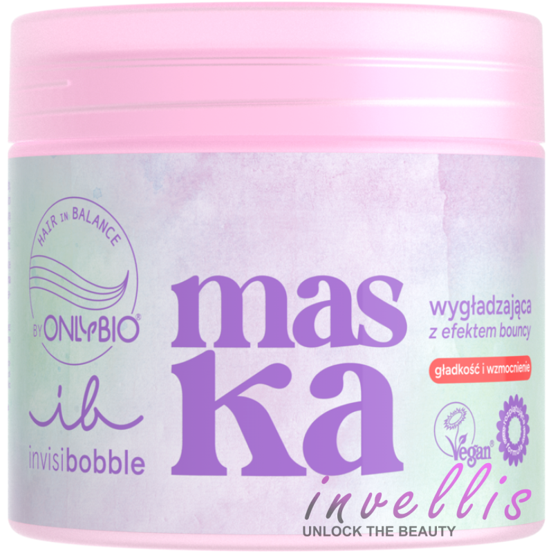 ONLYBIO INVISIBOBBLE HAIR IN BALANCE MASKA WYGLADZAJACA Z EFEKTEM BOUNCY 200ML