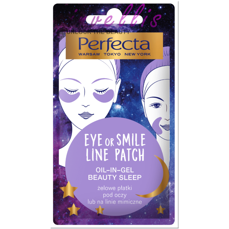PERFECTA EYE PATCH BEAUTY SLEEP ZELOWE PLATKI POD OCZY LUB NA LINIE MIMICZNE