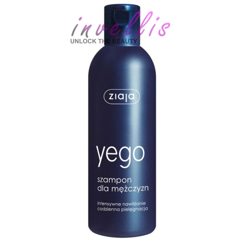 ZIAJA YEGO MEN'S HAIR SHAMPOO 300ML kasztelan bedford polski sklep uk invellis online onlybio neboa ziaja