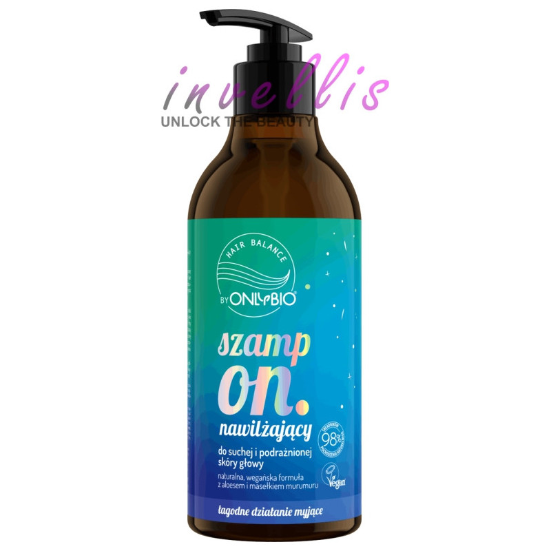 ONLYBIO MOISTURIZING SHAMPOO 400ML