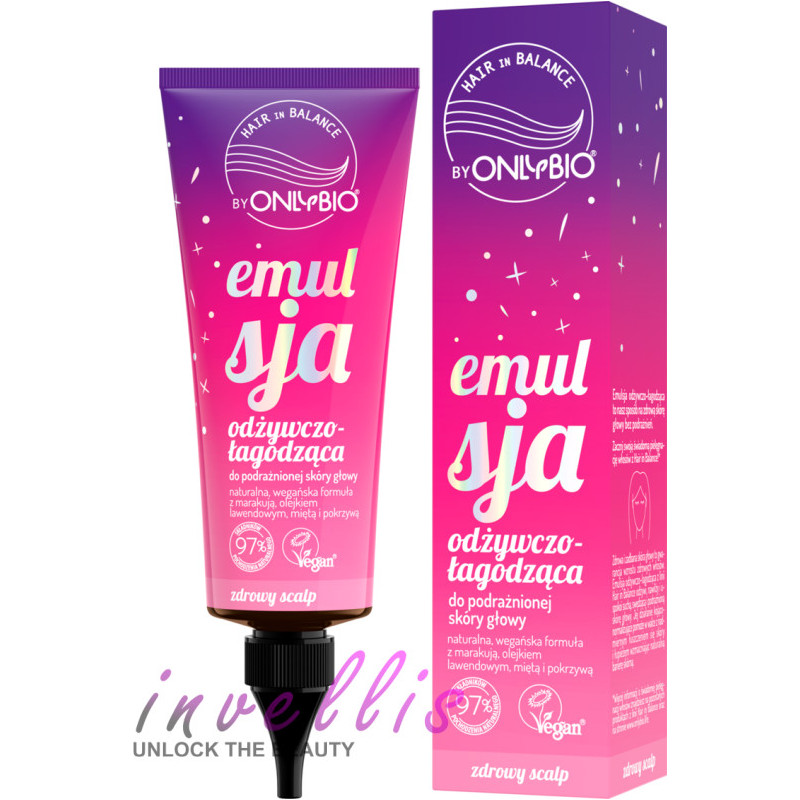 ONLYBIO NOURISHING AND SOOTHING SCALP EMULSION 125ML