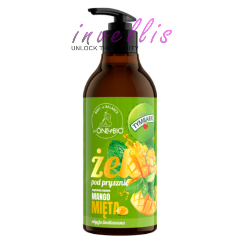 ONLYBIO ZEL POD PRYSZNIC MANGO MIETA 400ML