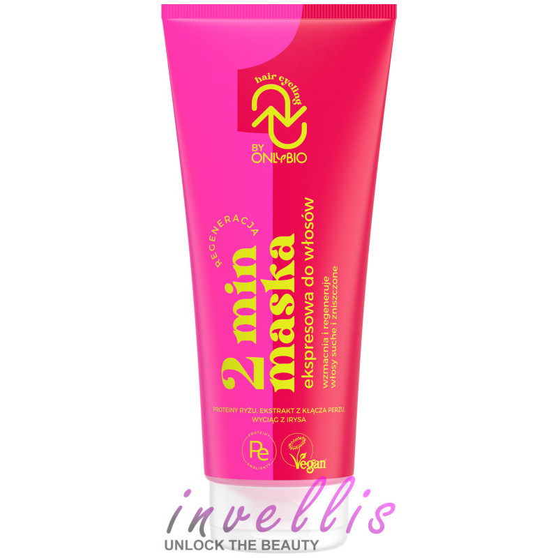 ONLYBIO 2-MINUTE EXPRESS REGENERATION HAIR MASK 200ML