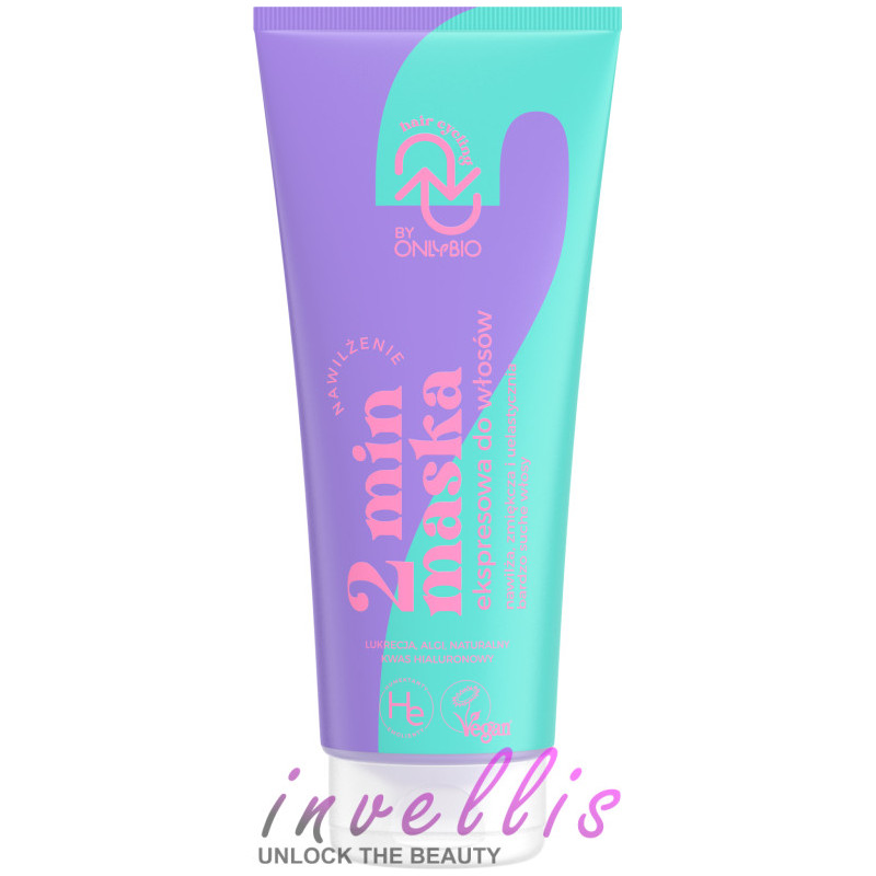 ONLYBIO 2-MINUTE EXPRESS MOISTURIZING HAIR MASK 200ML