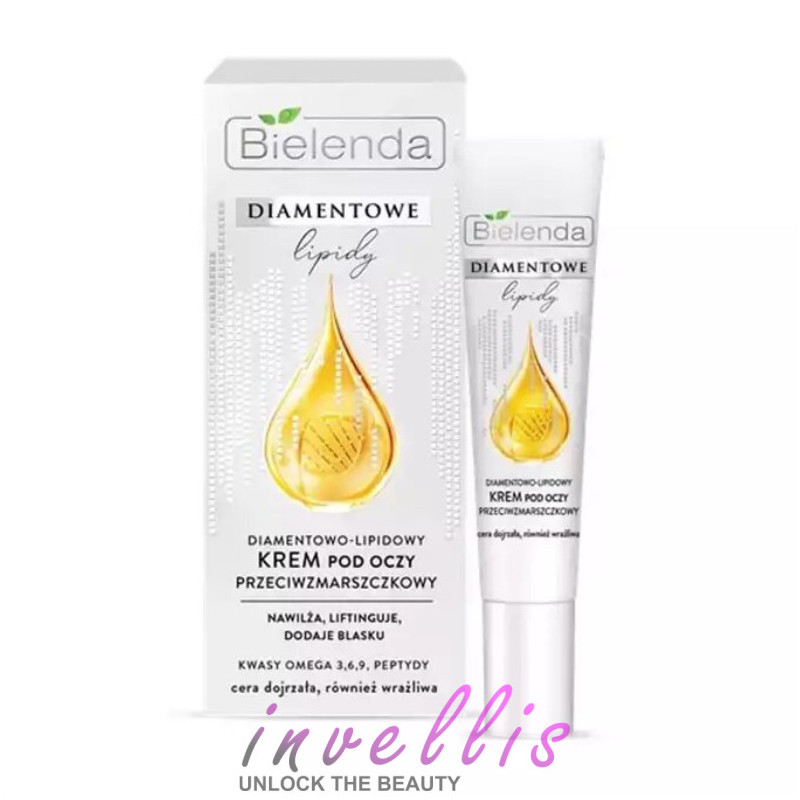 BIELENDA DIAMOND LIPID KREM POD OCZY PRZECIW ZMARSZCZKOWY 15ML