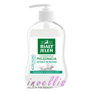 BIALY JELEN LIQUID SOAP WITH GOAT'S MILK EXTRACT 300ML kasztelan bedford polski sklep uk invellis online onlybio neboa ziaja