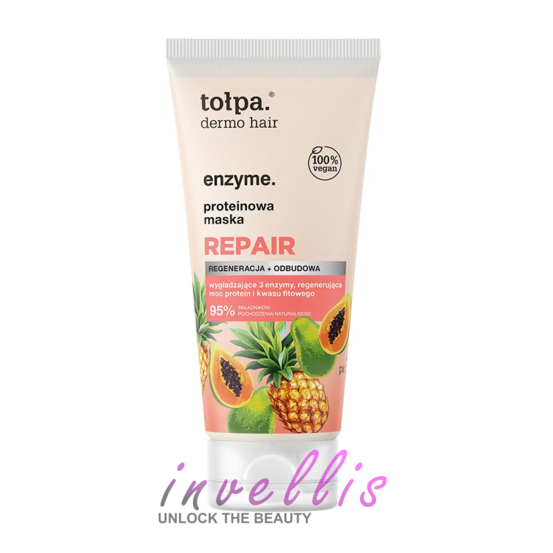 TOLPA DERMO HAIR ENZYME MASKA PROTEINOWA 200ML