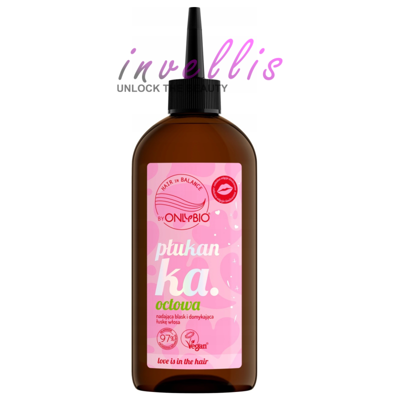ONLYBIO LOVE IS IN THE HAIR VINEGAR RINSE FOR SHINE 100ML