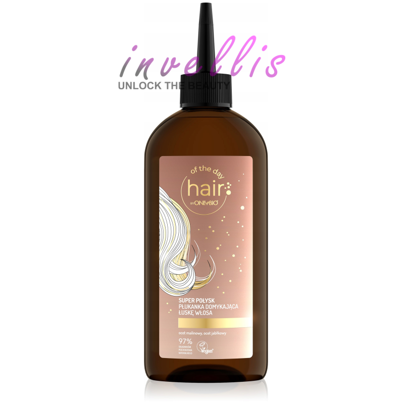 ONLYBIO HAIR OF THE DAY SUPER SHINE CUTICLE-SEALING HAIR RINSE 300ML