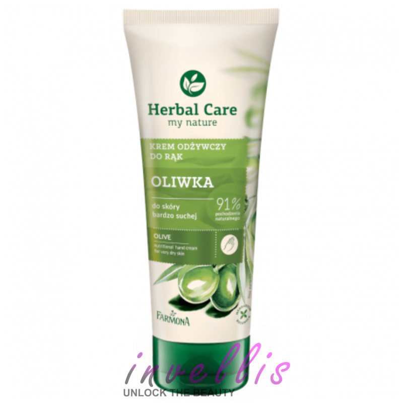 HERBAL CARE KREM DO RAK ODZYWCZY OLIWKOWY 100ML