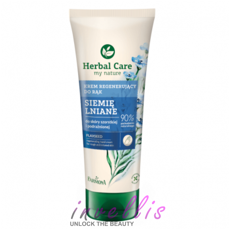 HERBAL CARE REGENERATING HAND CREAM WITH FLAX SEED 100ML