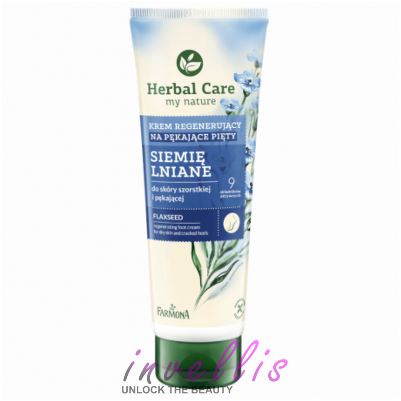 HERBAL CARE CREAM FOR CRACKED HEELS FLAXSEED 100ML