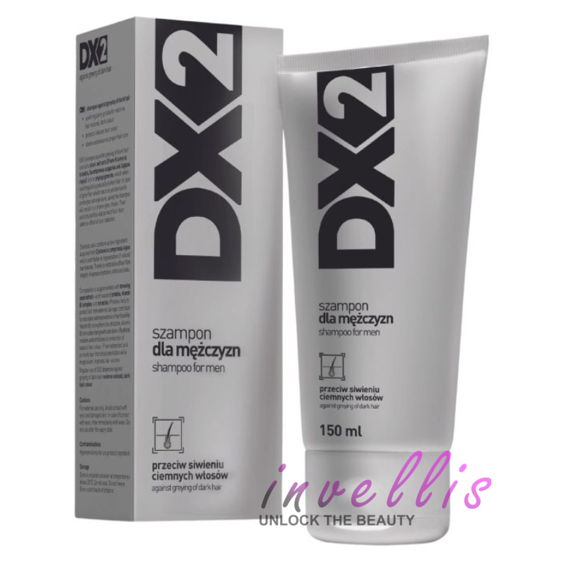 AFLOFARM DX2 SZAMPON DLA MEZCZYZN PRZECIW SIWIENIU 150ML