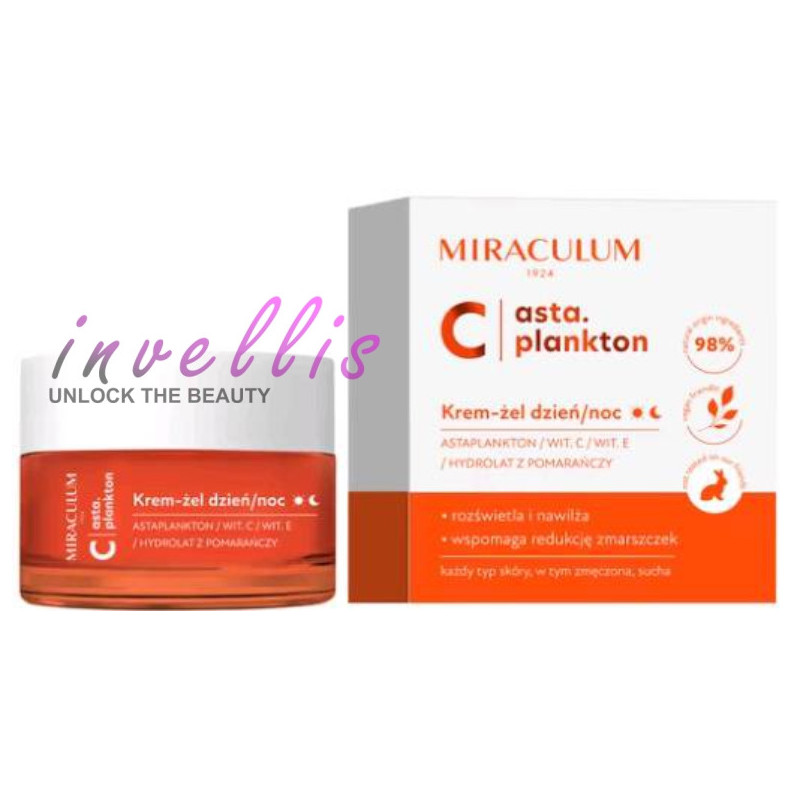 MIRACULUM ASTA PLANKTON C DAY/NIGHT CREAM-GEL 50ML
