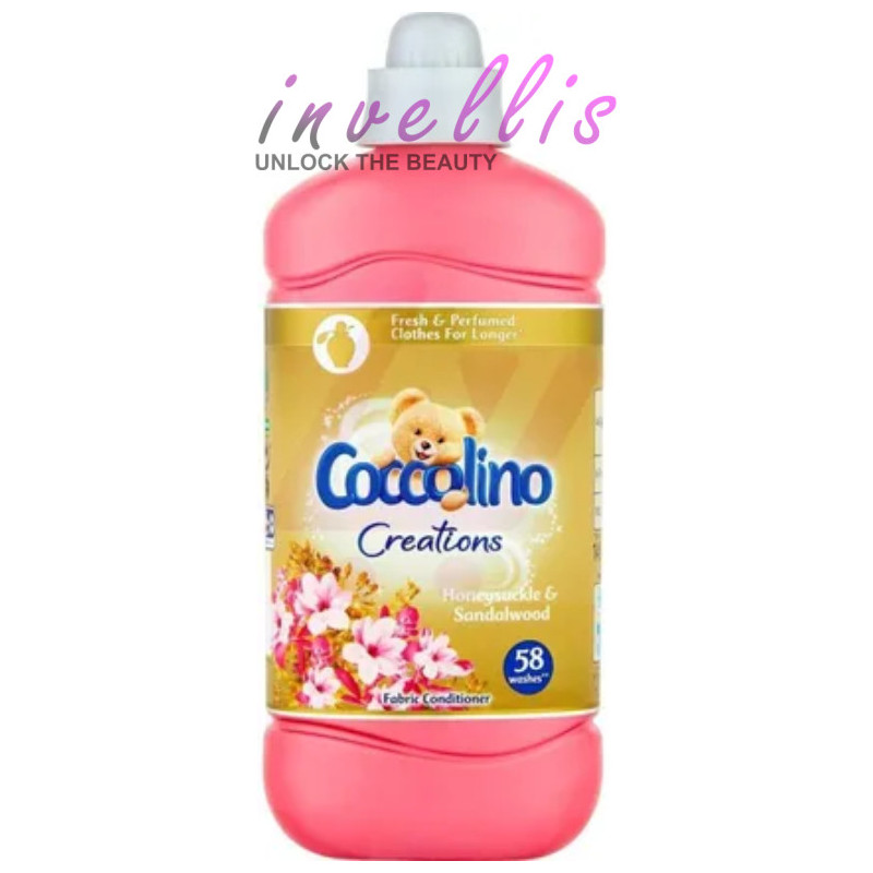 UNILEVER COCCOLINO HONEYSUCKLE FABRIC SOFTENER 1.275L
