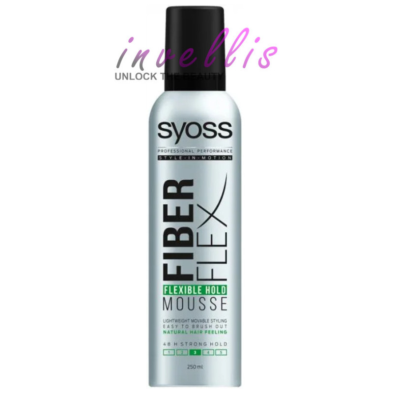 SYOSS FIBER FLEXIBLE HOLD MOUSSE 250ML